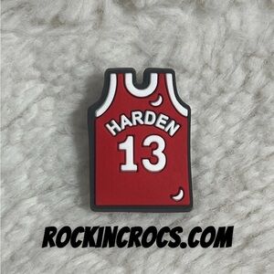 Basketball Croc Charm